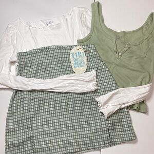 Brandy Mellville John Galt Label Bundle Womens Small